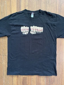 Toy Machine x Independent Trucks Shirt Mens XL Black Fists Skater Grunge - Picture 1 of 7