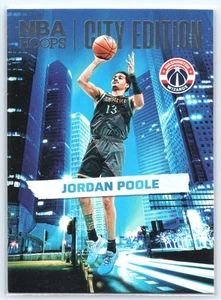 2023-24 Panini NBA Hoops City Edition Jordan Poole Washington Wizards #18 - Picture 1 of 2