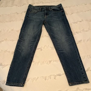 Pantalones de mezclilla Merona para mujer talla 6 Boyfriend cupé Garconne usados en excelente estado - Imagen 1 de 9