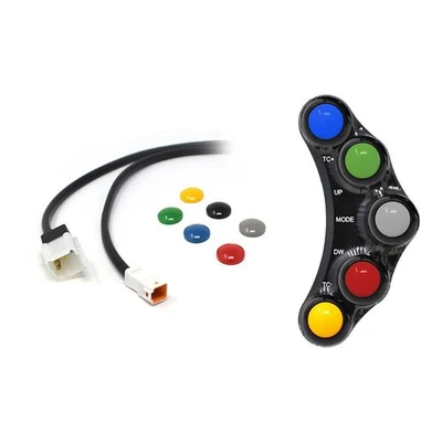 RACING LEFT HANDLEBAR SWITCH JETPRIME APRILIA RSV4 / RR 1000 2011 - 16 - Image 1 of 4