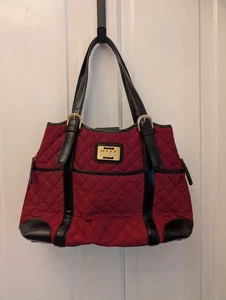 Borsa trapuntata Maxx New York Signature ROSSO, bellissima borsa molto capiente, molte tasche - Foto 1 di 14