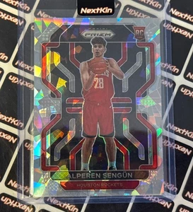 2021-22 Panini Prizm Cracked Ice Prizm Alperen Sengun #318 Rc Rookie - Bild 1 von 2