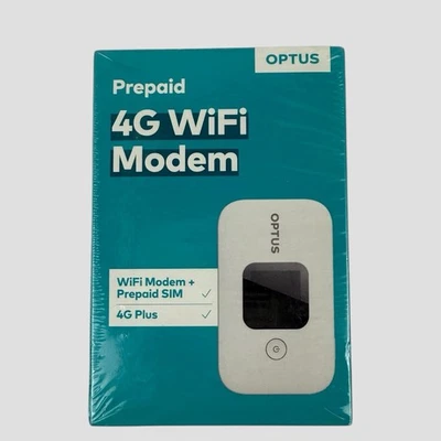Optus Prepaid 4G Wifi Modem E5577 - New & Sealed - image 1 of 4