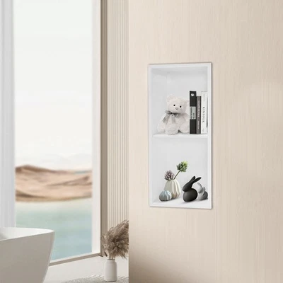 Shower Niche 12*24 In 2-layers Wall-inserted For Shower Bathroom - Image 1 of 4