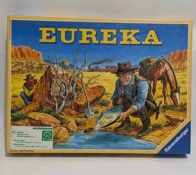 Vintage EUREKA Board Game Ravensburger 1988 No. 434 Gold Rush Complete  - Image 1 of 4