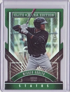 2015 Elite Extra Edition Status Emerald Die Cut #185 Micker Adolfo 19/25 Flat SH - Picture 1 of 1