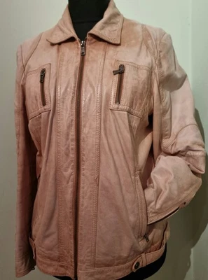 Lederjacke Braun Blazer Damen von Milestone 44 Top Zustand - Bild 1 von 4