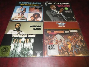 MARVIN GAYE VERIFIED TROUBLE MAN & I WANT YOU 180 GRAM VINYL + GRAPEVINE & DUETS - Picture 1 of 1