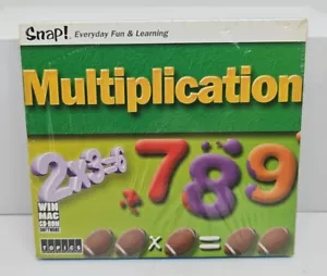 Snap! Multiplication Kids Learning Teaching Game PC Mac Software FREE SHIPPING - Picture 1 of 7