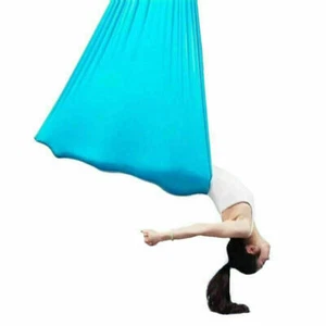 Yogagurt Yoga-Hängematte Aerial Yoga Hängematte Swing 600kg Fitness Yogatuch 1M - Bild 1 von 2