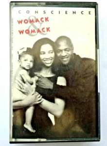 WOMACK & WOMACK  - CONSCIENCE  -  CASSETTE - Picture 1 of 4