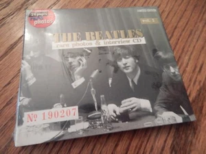 "The Beatles" seltene Fotos & Interview CD Vol. 1; Limited Ed./CD/Sealed - Bild 1 von 2