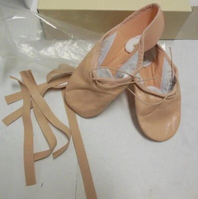 Bloch Split sole neoHybrid Ballet shoes Leather Neoprene SO259L  Pink $32 retail - Image 1 of 3