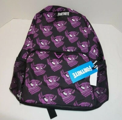 FORTNITE Amplify Backpack Purple 18" Boys/Girls School Bag - NEW - Image 1 of 2