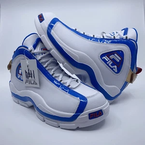 Fila Grant Hill 2 Herren Größe 9,5 weiß vaporblau Basketballschuhe 1BM01753-147 - Bild 1 von 8
