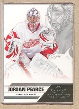 Jordan Pearce #29 2010-11 Panini All Goalies Up Close