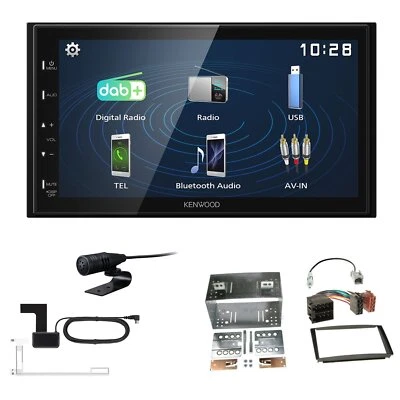 Kenwood 2DIN DAB+ Autoradio für KIA Cee'D 2007-2009 schwarz - Bild 1 von 4