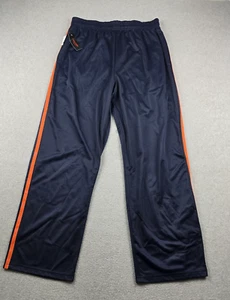 Linea Uomo Athletic Track Pants Mens 3XL Blue 2-Stripe Pockets LU Activewear - Picture 1 of 19