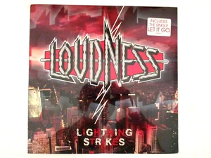 LOUDNESS LIGHTNING STRIKES LP SEALED ORIGINAL 1986 VINYL - Picture 1 of 2
