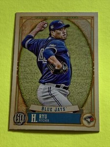 2021 Topps Gypsy Queen Hyun-Jin Ryu Jackie Robinson Day SP #98 Toronto Blue Jays