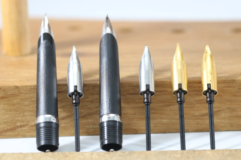 Vintage (c1982-94) Parker Arrow/95 Nib Units, 7 Different Items, UK Seller - Image 1 of 1
