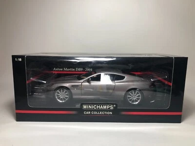 1/18 MINICHAMPS ASTON MARTIN DB9 2004 argento - Immagine 1 di 4