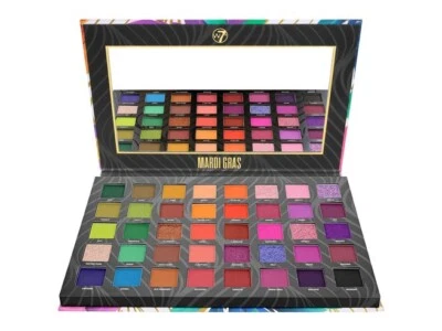 W7 Mardi Gras Pressed Pigment Palette - Image 1 of 2