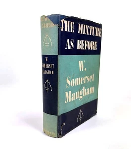The Mixture As Before, W. Somerset Maugham, 1940 1st edition. Heinemann, London - Picture 1 of 13