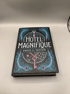 Hotel Magnifique SIGNED by Emily Taylor OWLCRATE EXCLUSIVE 1st ED +author letter - Picture 1 of 20