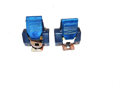 Ремни безопасности внешние задние темно-синие deluxe 78-88 Monte Carlo Cutlass Regal G корпус - Изображение 1 из 2