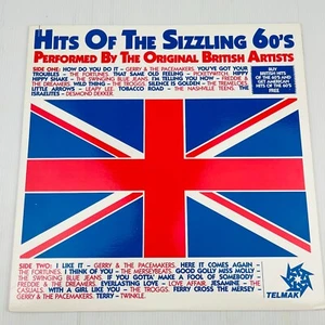 Hits of the Sizzling 60's - British Artists Vinyl Record RARE - Picture 1 of 4