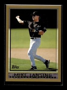1998 Topps #459 Mike Lansing (NM)(BAS) - Picture 1 of 2