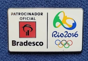 2016 RIO BRADESCO OLYMPIC PIN - Picture 1 of 1