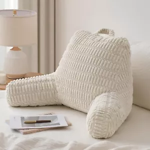 Reading Pillow, Stylish Bed Pillow with Shredded Memory Foam for Adult Children - Picture 1 of 28