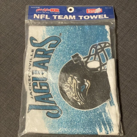 Vintage Jacksonville Jaguars Team Towel Made In USA Football NFL SEALED Cover