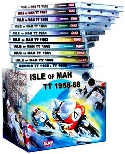 TT RACES 1958-1968 AUDIO CD BOXSET. HAILWOOD, AGO, READ ETC. 837 MINS. DUKE 9953 - Picture 1 of 1