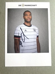 JONATHAN TAH DFB In-person signed  original DFB-Autogrammkarte 10x15 - Picture 1 of 2