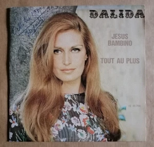 DALIDA : Jesus Bambino / Tout au plus 7" 45T 1971 - SONOPRESSE IS 45704 Vynil EX - Imagen 1 de 2
