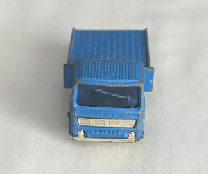 Vintage 1968 Lesney Matchbox Series No. 60 Site Hut Truck Blue Flatbed NO HOUSE - Picture 1 of 6