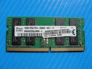 Lenovo E14 Gen 1 SK Hynix 16GB PC4-2666V SO-DIMM Memory RAM HMA82GS6JJR8N-VK - Picture 1 of 2