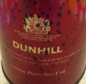 Vintage DUNHILL Cigarette Storage Tin Can - Picture 1 of 12