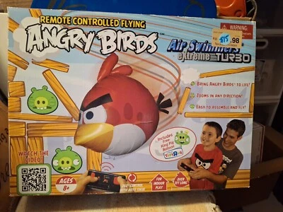 ToyRUs Indoor Remote Controlled Flying Angry Birds Air Swimmers Extreme Turbo  - Image 1 of 4