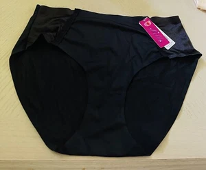 Lot Of 7 Bella panty Smooth Stretch Invisible No Show Laser Cut Mid Rise Brief - Picture 1 of 19