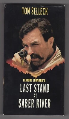 Last Stand at Saber River (Very Rare Promo VHS Screener) Tom Selleck / Carradine - Image 1 of 2