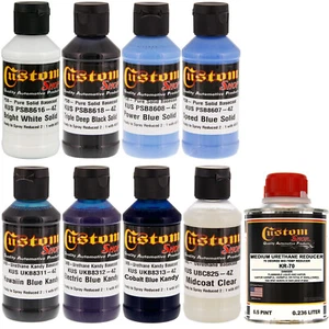 BLUE LIVE FIRE True Realistic Flames Airbrush Paint Kit - Picture 1 of 3