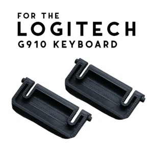 2-PACK Logitech G910 Keyboard Feet / Leg Replacement Part Tilt Foot - Picture 1 of 1