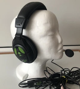 Microsoft Xbox One Cuffie Stereo Nero Archetto Verde Nero - Foto 1 di 7