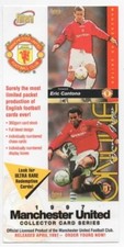 Manchester United Futera 1997 Collector Card promo Eric Cantona & Ryan Giggs