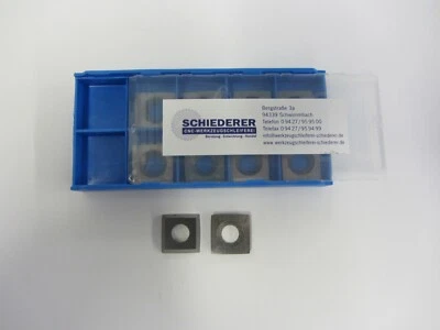 10x HM-Hobelmesser Ersatzmesser 13,8x13,8x2,5mm Z4 R150 Made in Germany - Bild 1 von 4