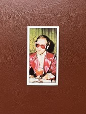 BARRATT BASSETT CONFECTIONERY POP STARS  CARD #10 ELTON JOHN  